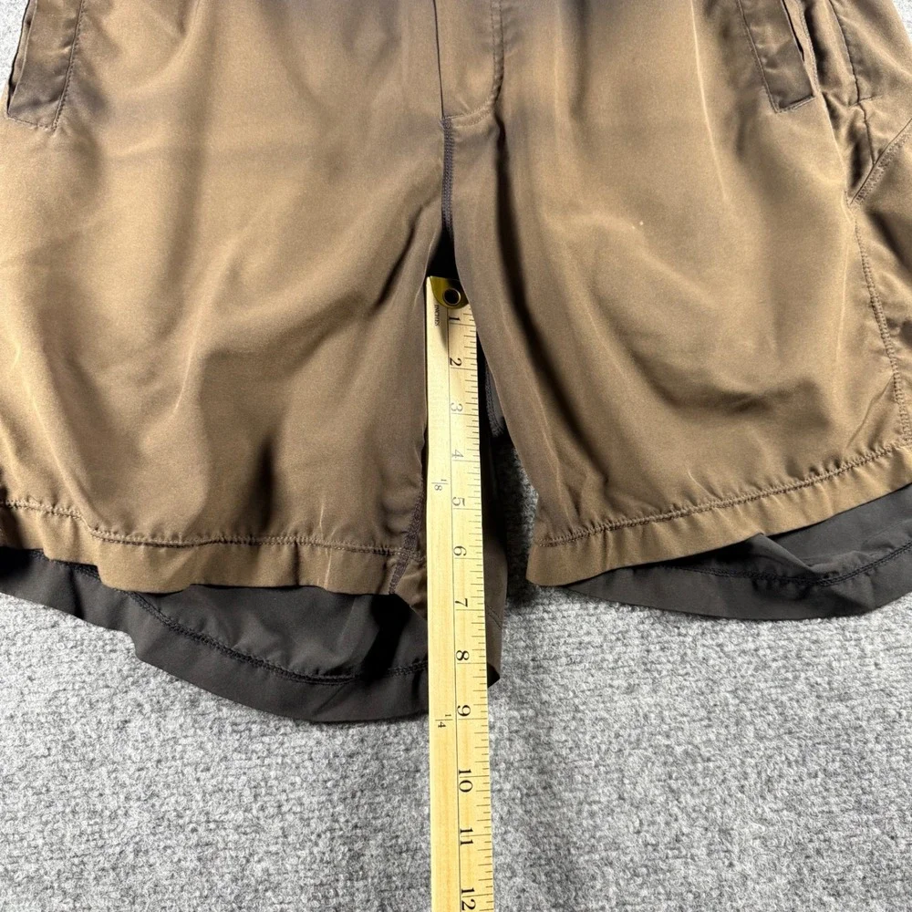 Birddogs Boom For Your Boomstick Shorts Men's Medium Two Tone Brown Performance